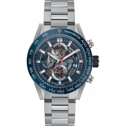 Tag Heuer Carrera Skeleton Blue Dial Men's Watch CAR201T-BA0766